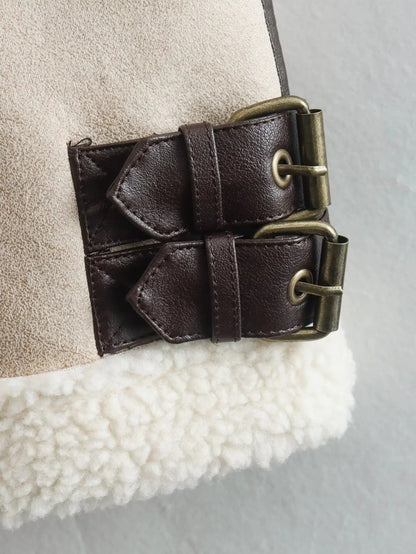 Dames Teddyjas Zacht met Aviator Stijl