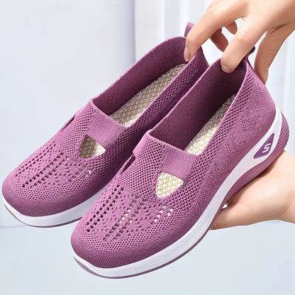 Vrouwensneakers Ademend Mesh Comfortabel Loopschoenen