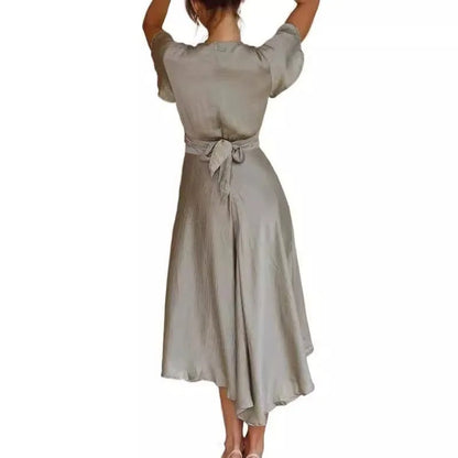 Midi Jurk Elegante Zomerjurk voor Vrouw