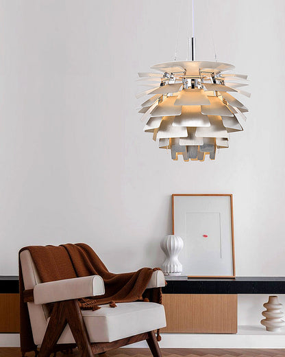 Hanglamp Dennenappel Metaal Klassiek Warm Wit Verstelbaar Snoer Woonkamer