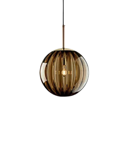 Handgeblazen glazen hanglamp bol met verstelbare kabel grijs blauw bruin rood groen amber 15x22cm 20x25cm sfeerlicht eetkamer woonkamer slaapkamer moderne design verlichting
