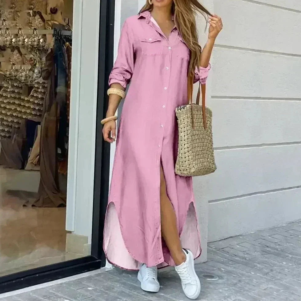 Vrouwen Zomerjurk Lange Casualjurk voor Dagelijks Gebruik