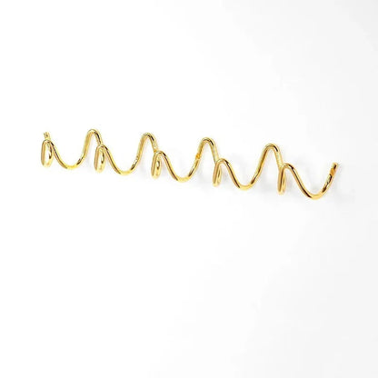 Wandkapstok Metaal Design Golvend 3 Of 5 Haken Modern