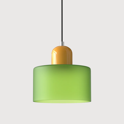 Sansoti | Lismeno Retro Hanglamp – Glazen Hanglamp met Warm Licht voor Eettafel, Keuken & Woonkamer