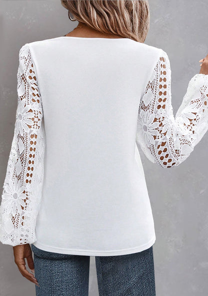 Vrouwen Blouse Kanten Zomerse Stijl Licht en Luchtig