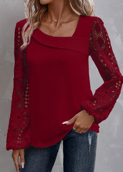 Vrouwen Blouse Kanten Zomerse Stijl Licht en Luchtig