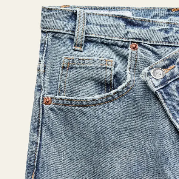 Vrouwen Jeans Wijd Comfortabel Losse Zomerbroek