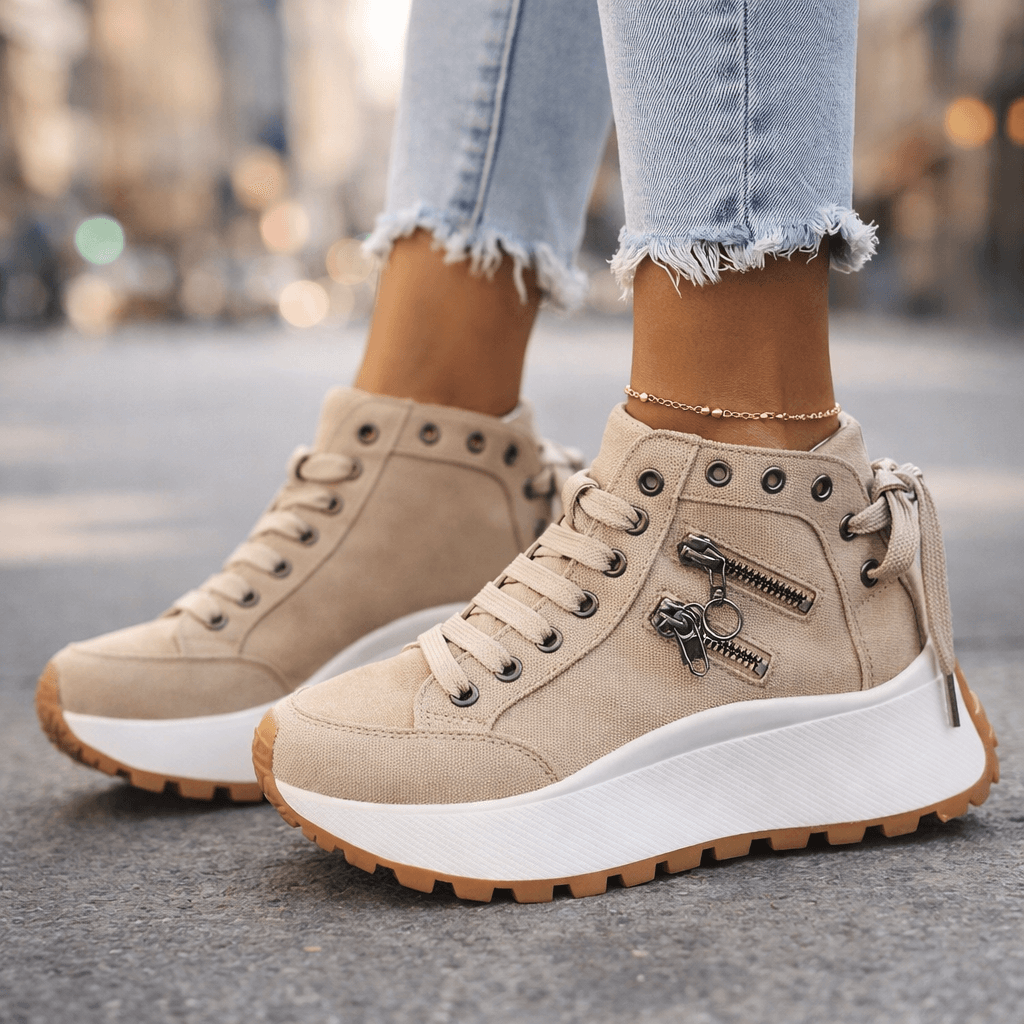 Dames Chunky Sneakers Comfortabele Pasvorm