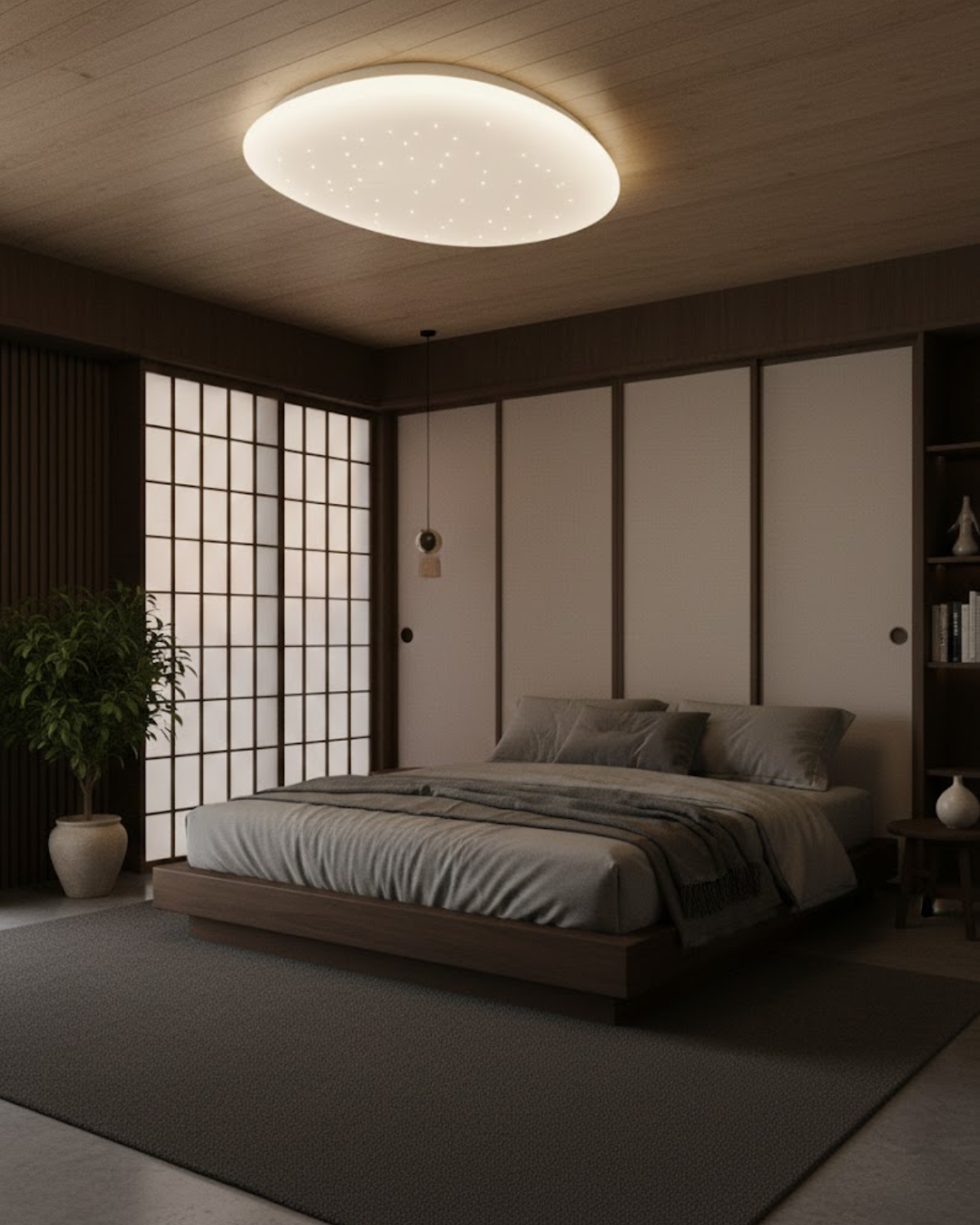 Plafondlamp met Sterren Effect Scandinavisch Design Minimalistisch