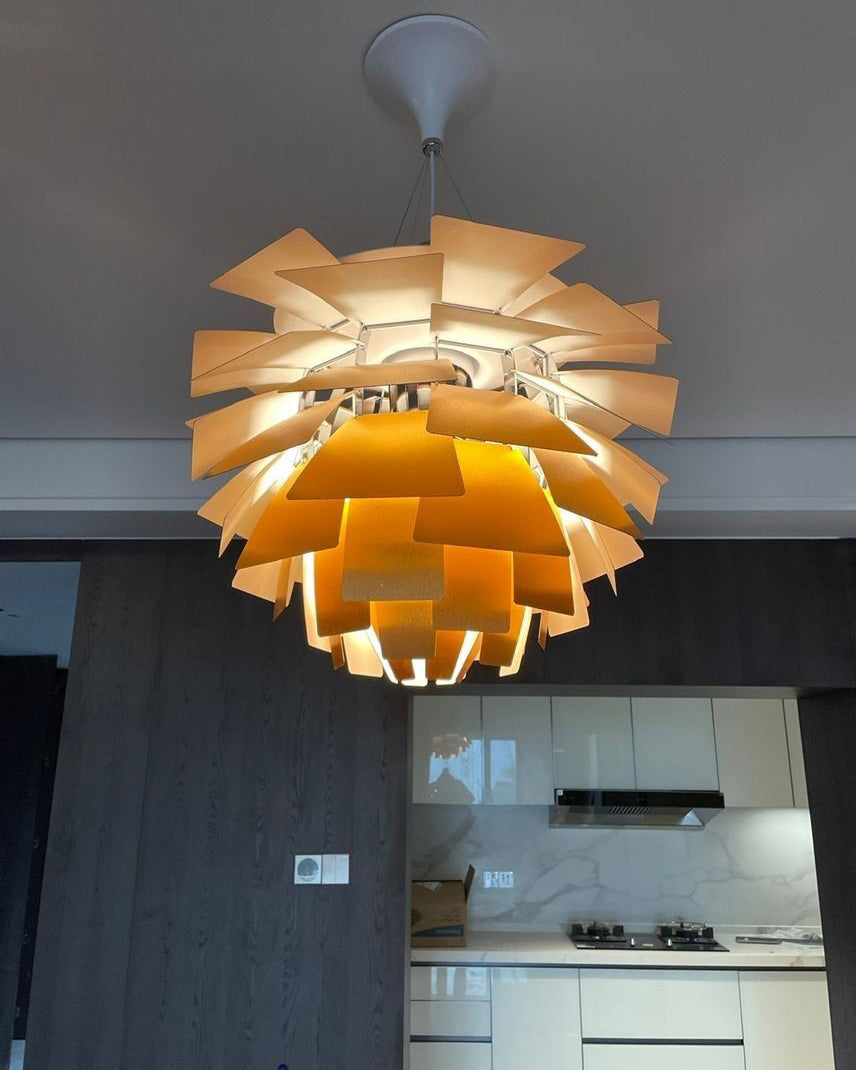 Hanglamp Dennenappel Metaal Klassiek Warm Wit Verstelbaar Snoer Woonkamer