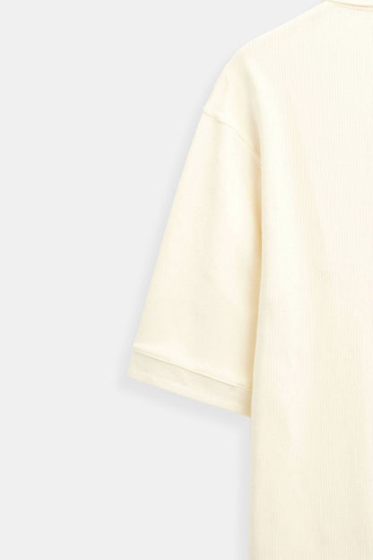Heren Poloshirt Beige Klassieke Stijl Casual