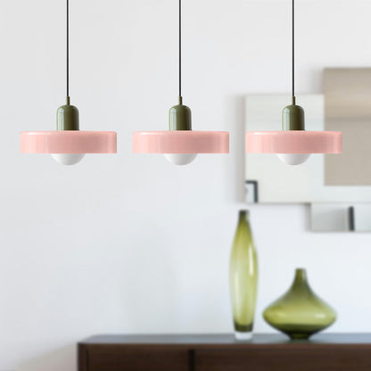 Luccon Triple Hanglamp Glas G9 Retro Kleuren Eettafel Woonkamer Design Verlichting Meerlamp