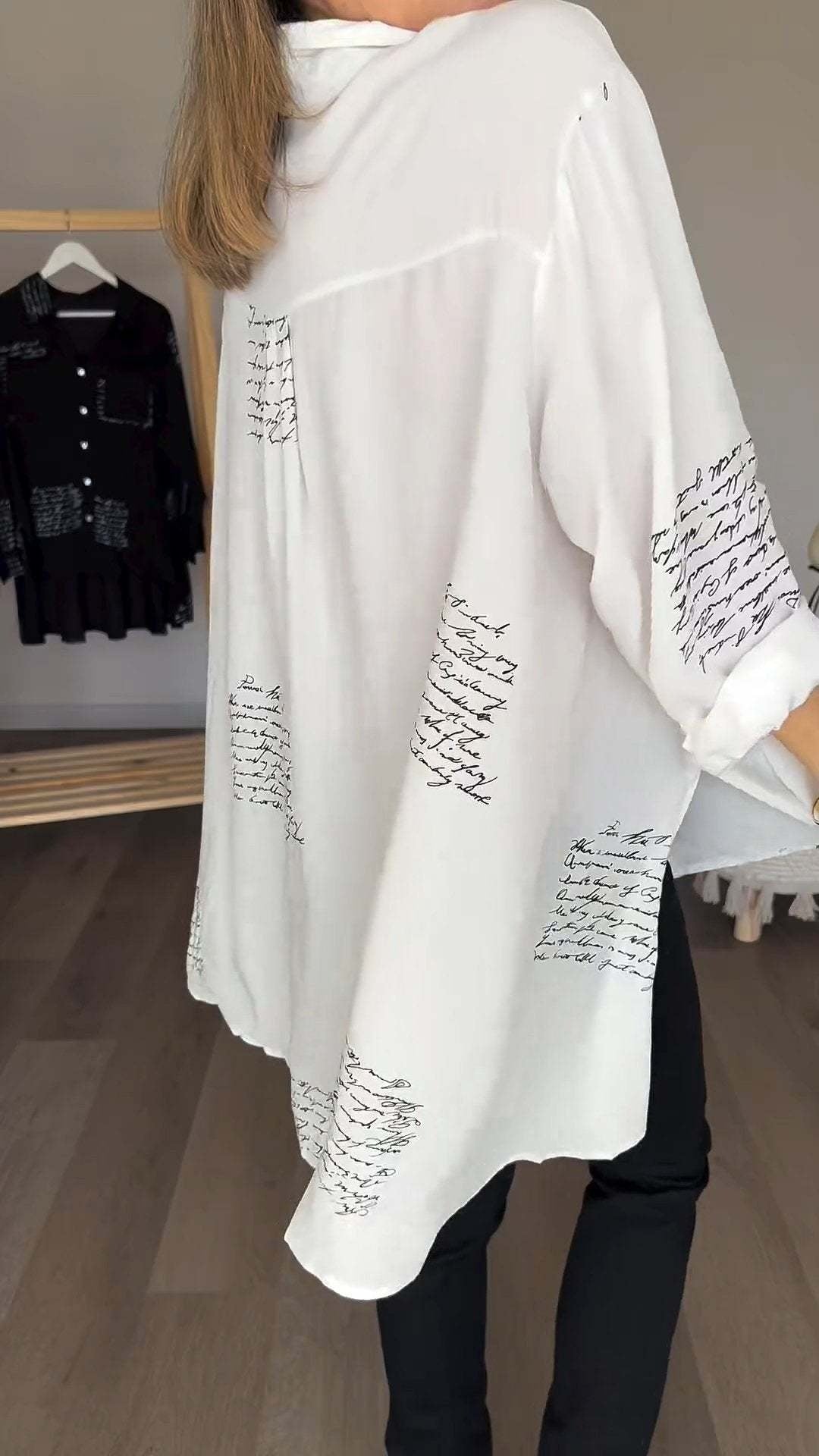 Oversize Blouse voor Vrouw Laura