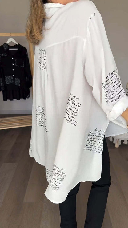 Oversize Blouse voor Vrouw Laura