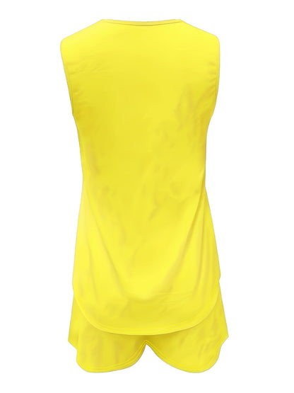 Zomerse Tweedelige Set Elegant Ivy Jurk
