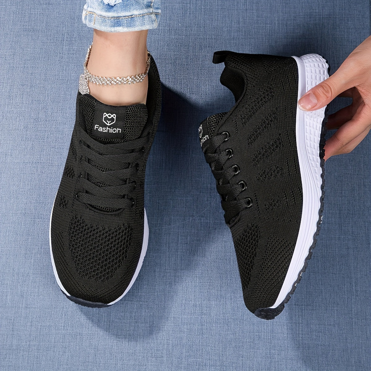 Sneakers Dames Sportief Ventilerend voor Sport en Vrije Tijd