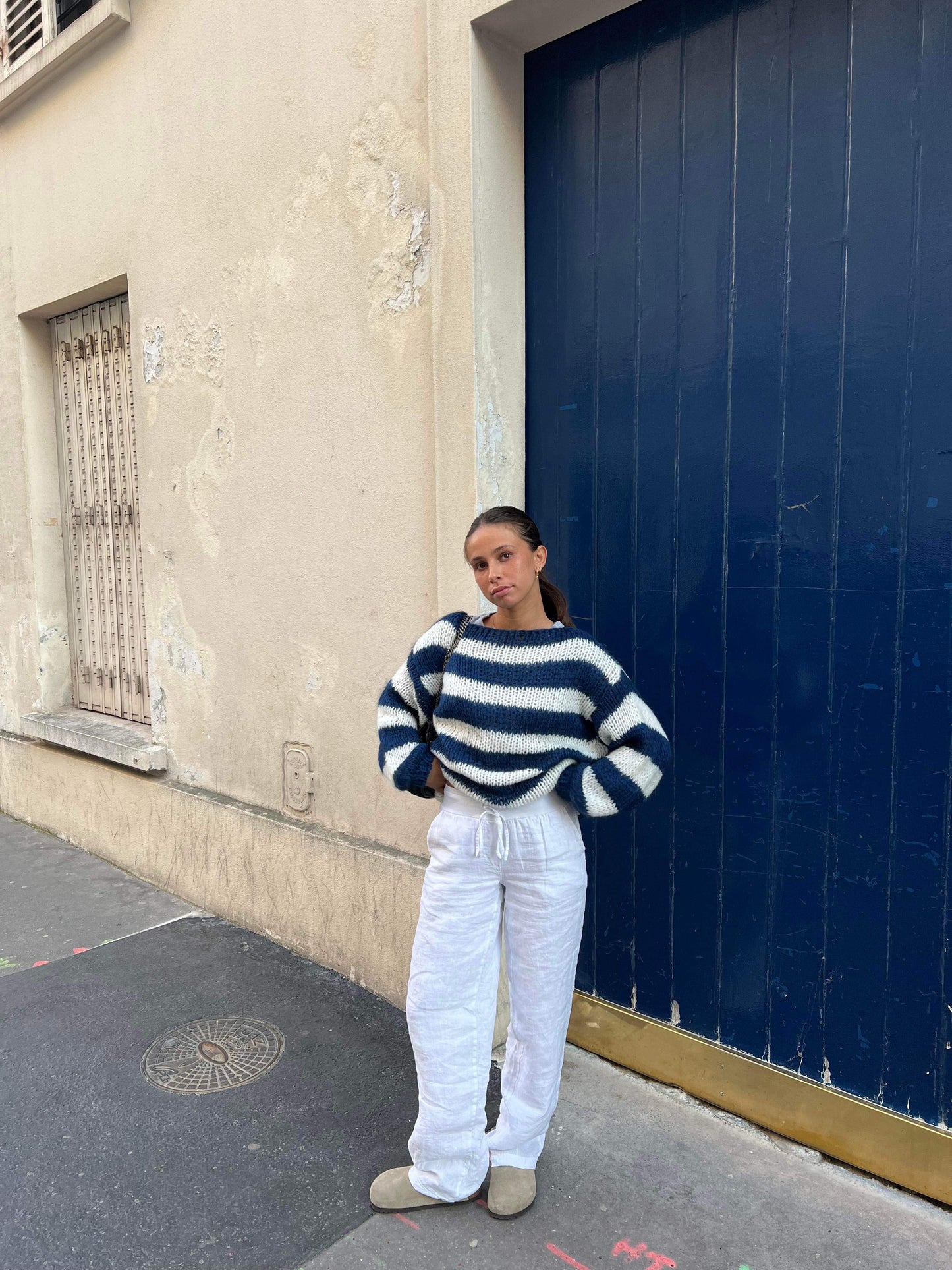 Gebreide Vest Oversized Warme Trui