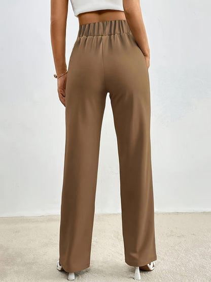 Elegante Rechte Broek voor Vrouw Comfortabel