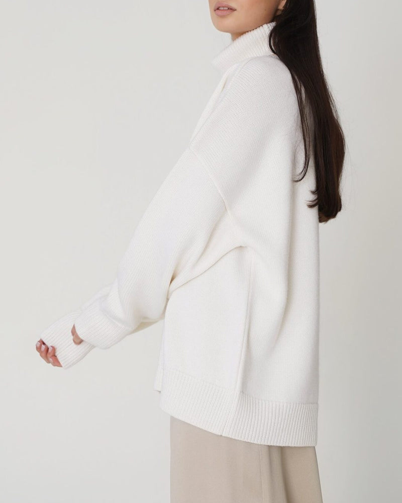 Dames Coltrui Oversized Katoen Casual Dagelijks