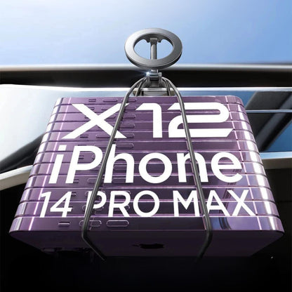 360° Magnetische Telefoonhouder voor Auto met Verstelbare Hoogte en Rotatie