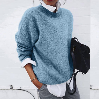 Dames Trui Blouse Combinatie Zwart Elegante Look