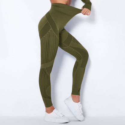 Dames Sportlegging Elastisch Compressie Zwart Fitnessbroek