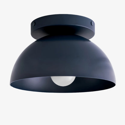 Minimalistische Plafondlamp Dome voor Compacte Ruimtes – Opbouwspot Beschikbaar in Meerdere Kleuren