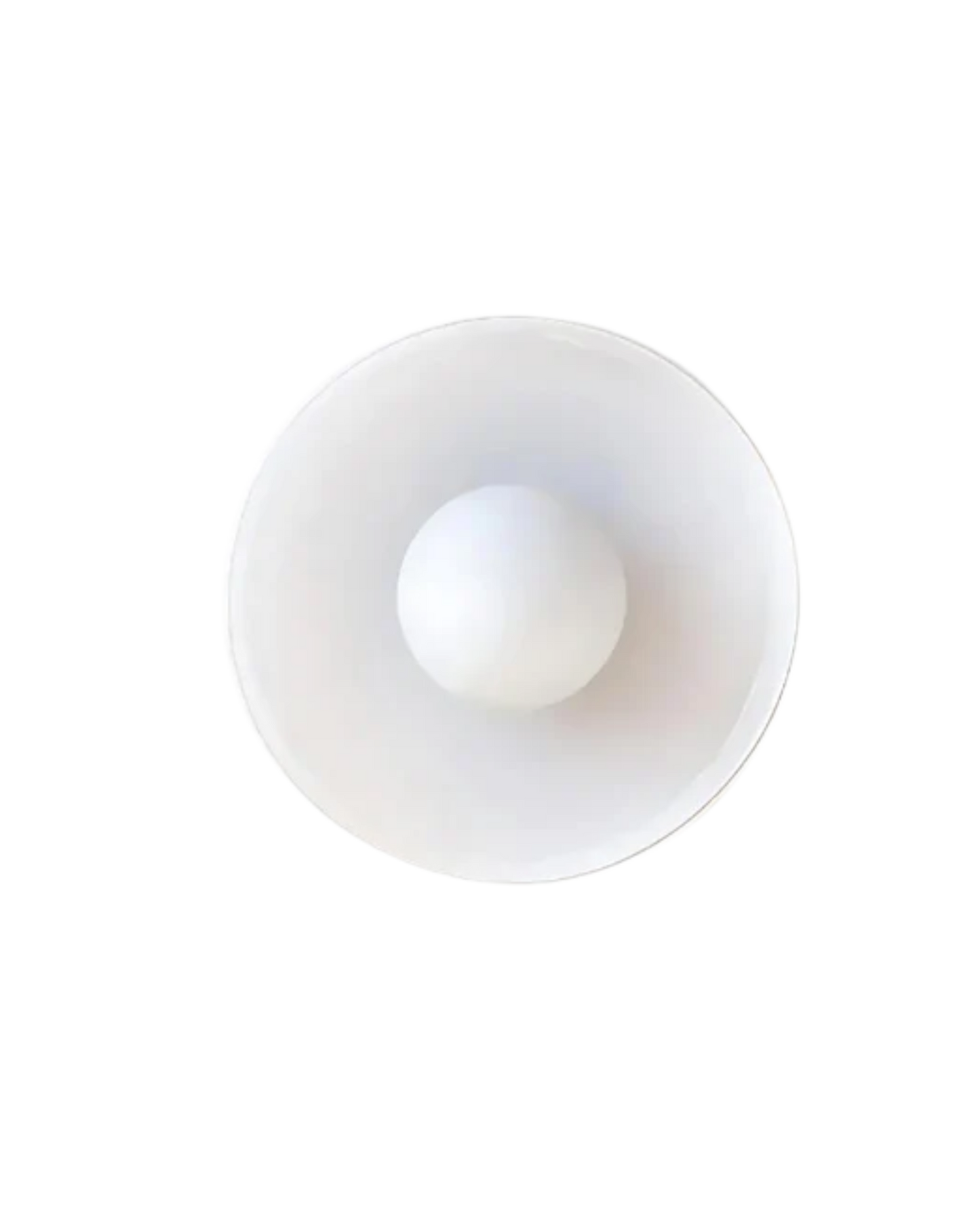 Moderne ronde plafondlamp van glas en ijzer – minimalistische designlamp voor woonkamer en slaapkamer met warme lichtkleur