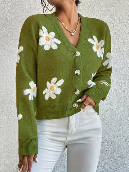 Elegante Trui met Knopen voor Vrouw