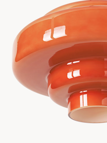 Gekleurde Glazen Hanglamp met Verstelbare Ophanging – Moderne Lichtpunt voor Eetkamer Keuken Woonkamer