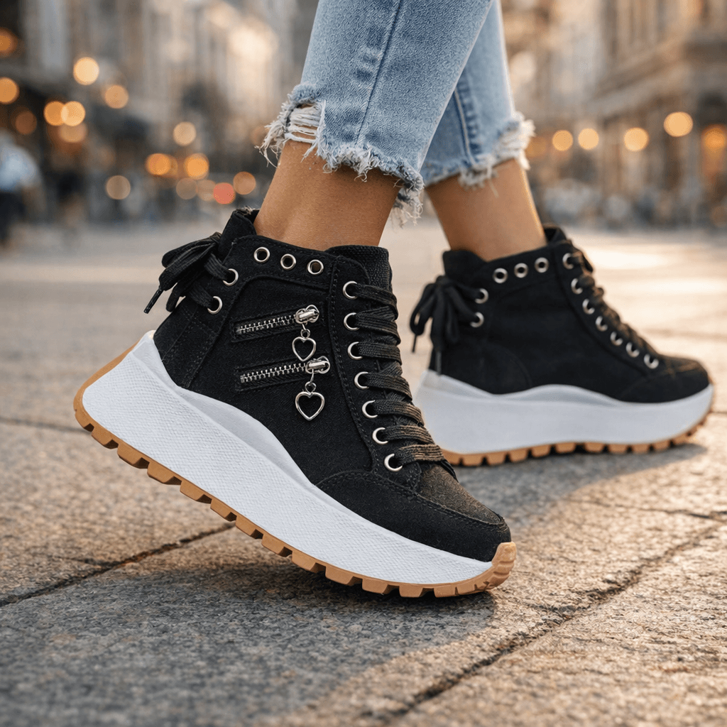 Dames Chunky Sneakers Comfortabele Pasvorm