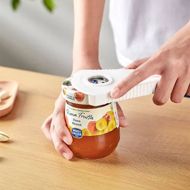 6-in-1 Multifunctionele Opener voor Flessen en Blikjes – Handige Keukenhulp
