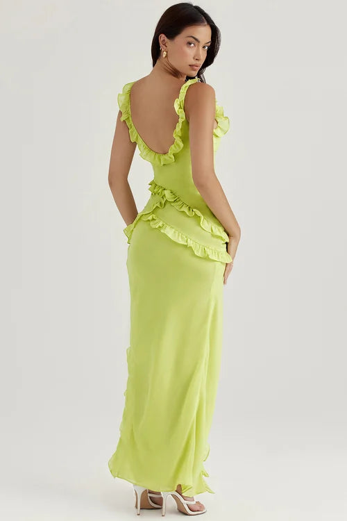Elegante Lange Jurk voor Vrouwen Formal Design