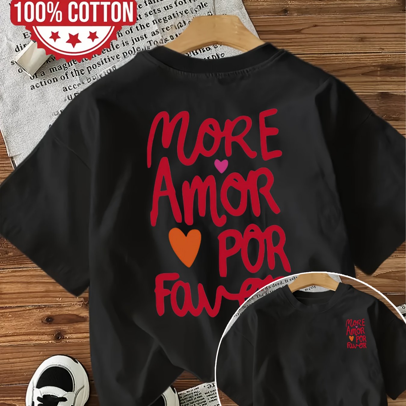 Dames T-shirt Katoen Comfortabele Pasvorm
