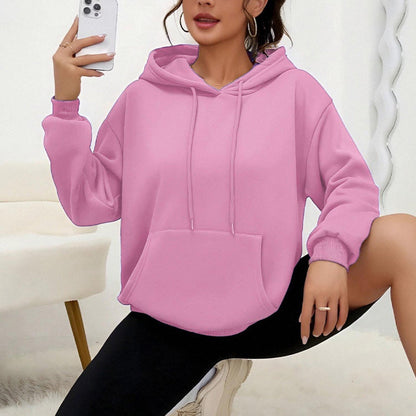 Dames Oversized Hoodie met Kangoeroezak Zacht Comfortabel