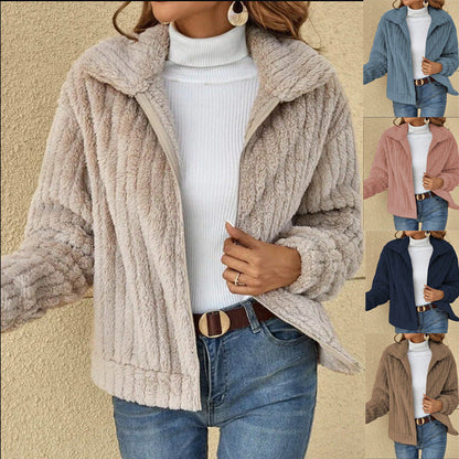 Dames Fleece Vest Warm en Zacht met Rits voor Buiten