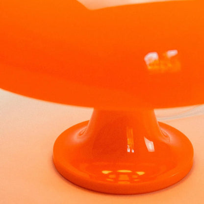 Tafellamp Acryl Design Iconisch 32cm Bloed Oranje Sneeuwwit Sfeerverlichting Modern