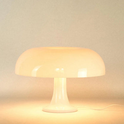 Tafellamp Acryl Paddenstoel Design Wit 32cm Nachtkastlamp Slaapkamer Sfeerverlichting