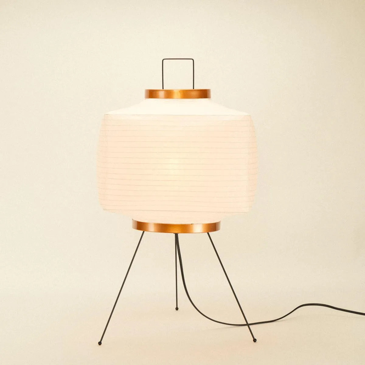 Vloerlamp Rijstpapier Japans Geometrisch 42x60cm Akari Modern Sfeerverlichting Wit