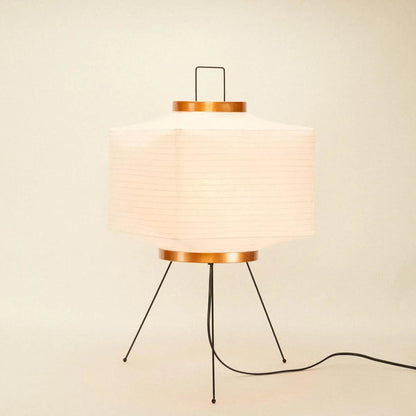 Vloerlamp Rijstpapier Japans Geometrisch 42x60cm Akari Modern Sfeerverlichting Wit