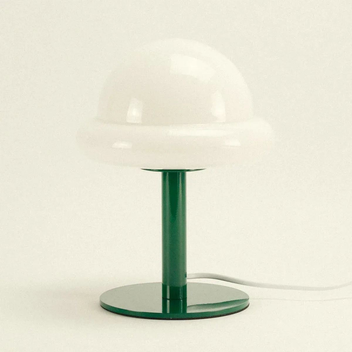 Tafellamp Glas Metaal Speels 28cm Mint Groen Geel Sfeerverlichting Woonkamer Modern