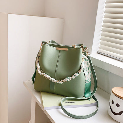 Dames Crossbody Tas Zomerse Stijl met Ketting Sluiting
