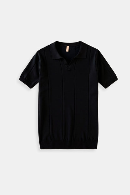 Mintgroene Polo Klassieke Strik Stijl