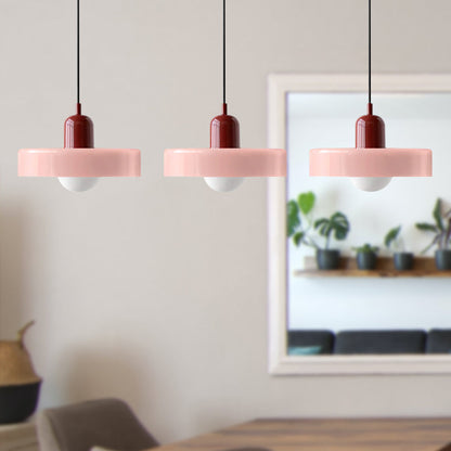 Luccon Triple Hanglamp Glas G9 Retro Kleuren Eettafel Woonkamer Design Verlichting Meerlamp
