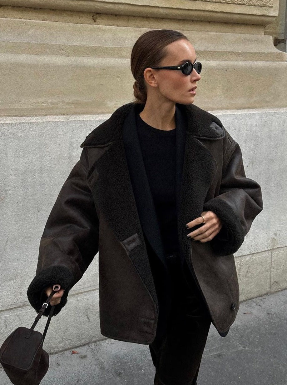 Biker Winterjas Teddy Voering Warm en Stoer - StudioMarella