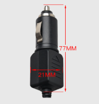 GPS-signaalblocker voor auto 12V sigarettenaansteker privacy-bescherming draagbaar tracking-blokkeringsapparaat