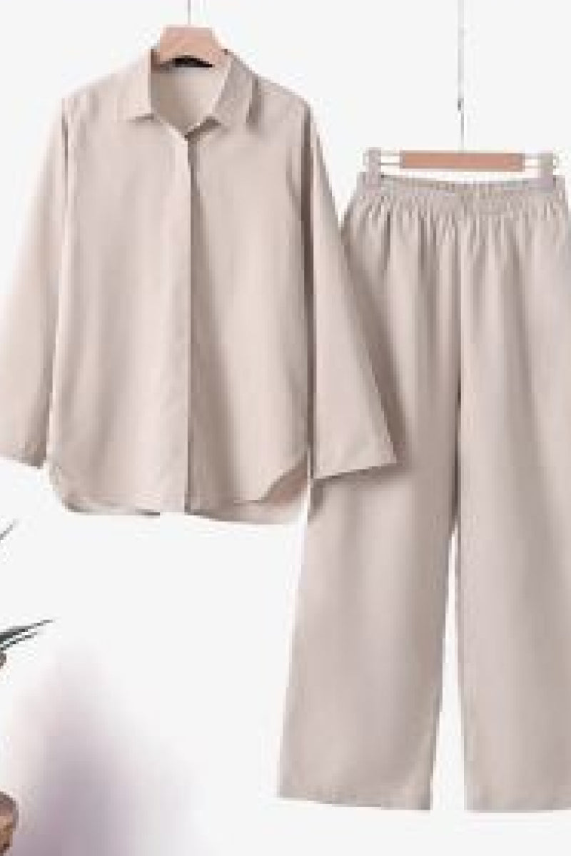Vrouwelijke Zomerset: Blouse en Broek