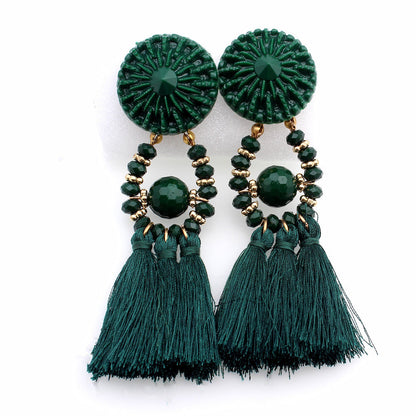Dames Oorbellen met Kwastjes Grote Statement Oorbellen Trendy