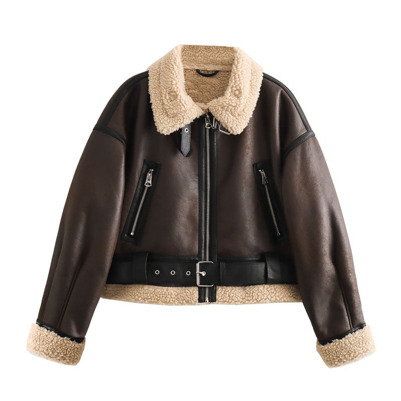 Dames Teddyjas Warme Pilotjas met Voering