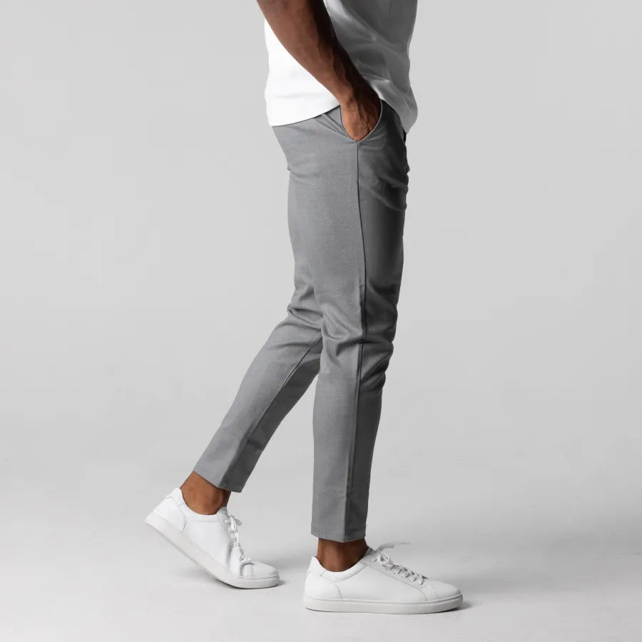 Comfortabele Chino Broek Heren Slim Fit Rekbaar
